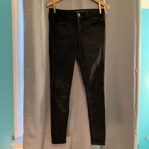 American Eagle Black Jegging